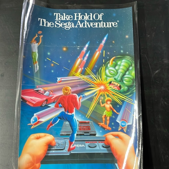 Original Sega Master System poster! - Picture 1 of 2